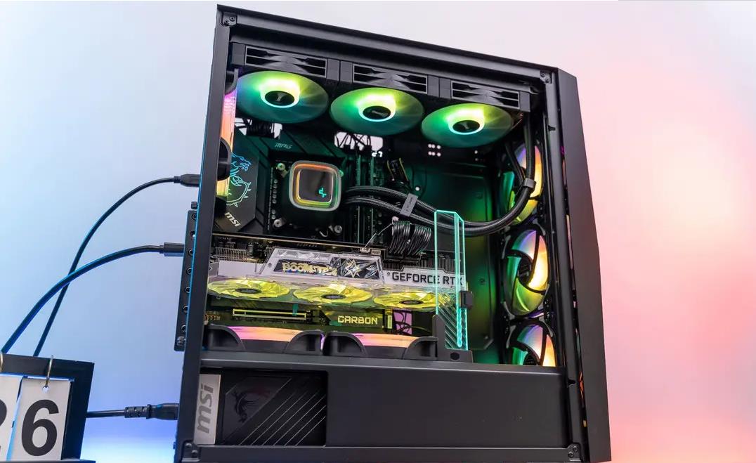 Air cooled liquid cooled radiator